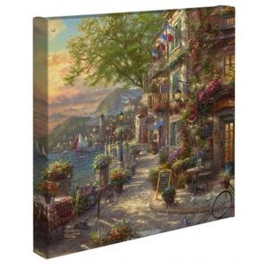 Thomas Kinkade French Riviera Café – Canvas